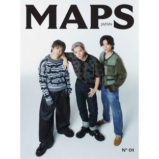 予約商品 5月発売 MAPS JAPAN 創刊号（日本版）表紙：Number_i  ナンバーアイ   発売予定 の画像