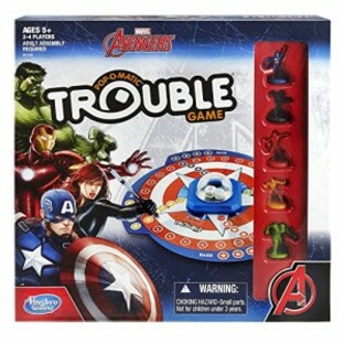 ボードゲーム 英語 アメリカ Marvel Avengers Trouble Gameの画像