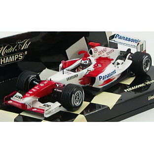 TOYOTA - F1 TF104 N 16 RACE VERSION 2004 JARNO TRULLI - WHITE RED /Minichamps 1/43 ミニカーの画像