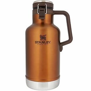 STANLEY(スタンレー) クラシック真空グロウラー 1.9L メープル 氷入れ 炭酸飲料 ビール 保冷 キャンプ ギフト 食洗機対応 保証 (日本正規品)の画像