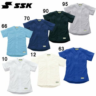SSK エスエスケイ 無地メッシュシャツ ユニフォームシャツ 野球用品 US0001Mの画像