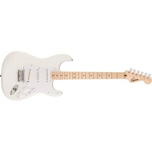 Squier by Fender/Sonic Stratocaster HT Maple Fingerboard White Pickguard Arctic White スクワイヤーの画像