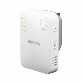 BUFFALO Wi-Fi中継機(コンセント直挿し) 866+300Mbps AirStation(Android/iOS/Mac/Win) ホワイト [ac/n/a/g/b] WEX-1166DHPS2の画像