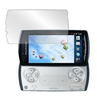 ソニーエリクソン Sony Ericsson Xperia PLAY SO-01D専用 docomo対応 指紋防止 気泡が消える液晶保護フィルム 光沢タイプ クリアーシール「522-0024-01」の画像