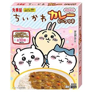 丸美屋 期間限定 ちいかわカレー ビーフ中辛 160g×10個の画像