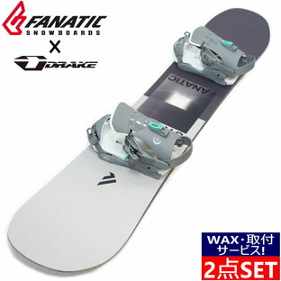 22-23 FANATIC ACE + DRAKE JADE ファナティック ドレイク レディース スノーボード 板 バインディング 2点セット 日本正規品の画像