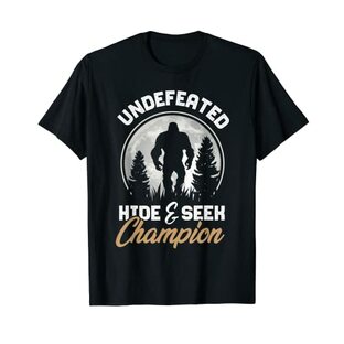 Big Foot Undefeated Hide and Seek チャンピオン Tシャツの画像