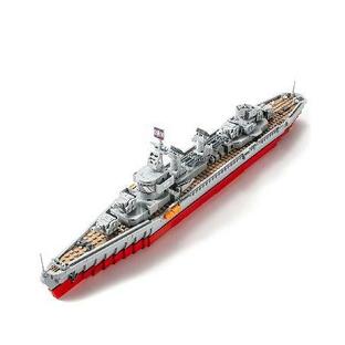 dOvOb ミリタリーフレッチャークラス駆逐艦モデルビルディングブロックキット 1338ピース レンガ STEMおもちゃ キットまたは大人用の画像