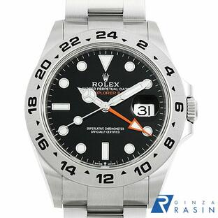 ロレックス エクスプローラーII 226570 ブラック ランダム番 新品 メンズ 腕時計 の画像