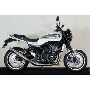 正規品／トリックスター Z900RS 政府認証スリップオンマフラーショットガン 焼チタン GP-LOOK TRICKSTAR バイクの画像