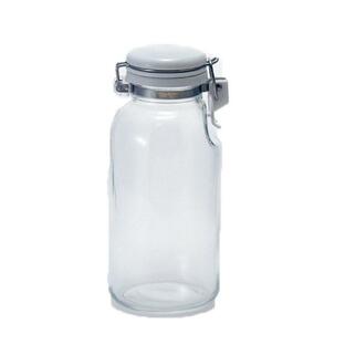 Cellarmate 星硝 セラーメイト 保存 瓶 これは便利 調味料びん ガラス 容器 500ml クリアの画像
