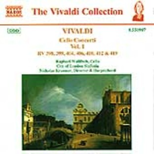 ニコラス・クレーマー/Vivaldi： Cello Concertos, Vol. 1[8550907]の画像