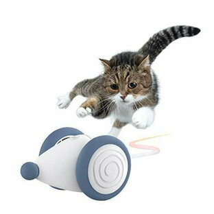 猫ちゃんのイタズラ友だち 猫 おもちゃ 猫用おもちゃ ねずみ 猫用のおもちゃ 自動 ウィキッド 電動ネズミ マウス 猫用品の画像