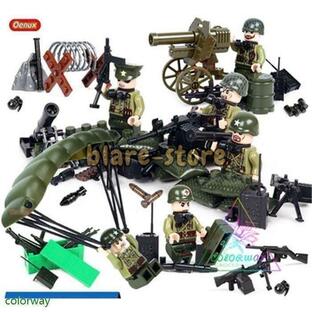 LEGOレゴ互換品 ミニフィグ 軍事 兵隊 太平洋激戦 8体セット モデル武器付き ミニフィギュア ブロック おもちゃ 子供 男の子 誕生日 新年 クリスマス プレゼントの画像