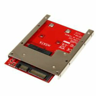 StarTech.com HDDコンバーター/Mini SATA SSD - 2.5インチSATA/アダプタ基盤(SAT32MSAT257) 目安在庫=△の画像