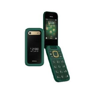 Nokia 2660 Flip Dual-SIM 128MB ROM + 48MB RAM (GSM Only | No CDMA) Factory Unlocked Android 4G/LTE Smartphone (Lush Green) - International 並行輸入品の画像