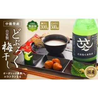 ふるさと納税 酒 梅干し さえさどぶろく 辛口 & 自家製梅干しセット [道の駅織姫の里なかのと 石川県 中能登町 27aa0040] お酒 どぶろく .. 石川県中能登町の画像