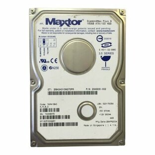 Maxtor DiamondMax Plus 9 160 GB Mac内蔵ハードドライブSATA / 150 HDD 3.5新品の画像