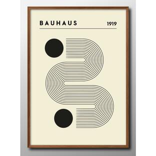 アート ポスター おしゃれ 絵画 インテリア バウハウス BAUHAUS BAUHAUS 北欧 A3サイズ インテリア 管理ID:14408の画像