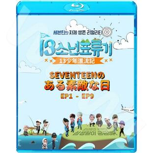 Blu-ray SEVENTEEN 13少年漂流記 SET -ep1-ep9- 完 日本語字幕あり セブンティーン セブチ ブルーレイの画像