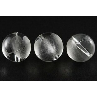 天然石 ビーズ【彫刻ビーズ】水晶 12mm (素彫り) ハート矢 パワーストーンの画像