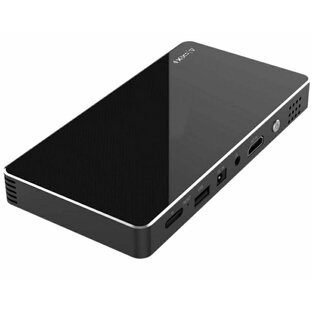TOUMEI スマートプロジェクター C800I Mini DLP ポータブル HD Android 7.1 ビデオプロジェクター ホームシアター WiFi HDMI USB TFカード対応の画像