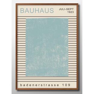 アート ポスター おしゃれ 絵画 インテリア バウハウス BAUHAUS BAUHAUS 北欧 A3サイズ インテリア 管理ID:7607の画像
