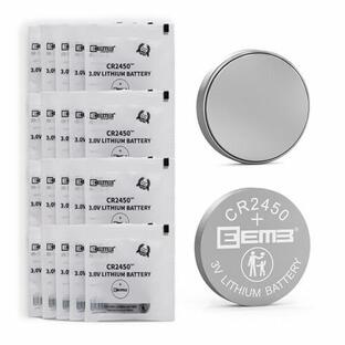 EEMB 20 PCS CR2450電池3 Vリチウム電池CR2450ボタン電池BR2450 DL2450 KCR2450安全センサ時計茶灯誓ろうそくの画像