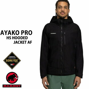 mammut マムート メンズ ジャケット ゴアテックス GORE-TEX AYAKO PRO 2.0 HS HOODED Jacket 1010-30280 BLACKの画像