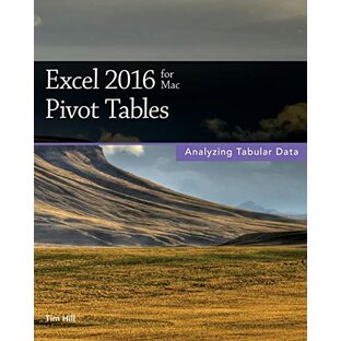 Excel 2016 for Mac Pivot Tablesの画像