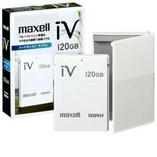 maxell 日立薄型テレビ「Wooo」対応 ハードディスクIVDR120GB M-VDRS120G.Aの画像