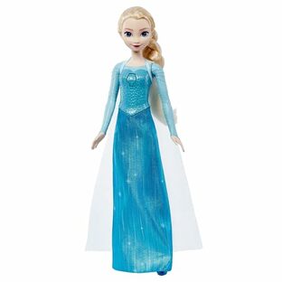ディズニー(Disney)/アナと雪の女王(Frozen) エルサ (うたってたのしい! ドール) 収録曲：レット・イット・ゴー ～ありのままで～ (日本語歌) きせかえ人形 歌う人形 3才から HWB45の画像