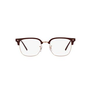 [レイバン] Prescription Eyewear Frames RX7216F NEW CLUBMASTER 8209 BORDEAUX ON ROSE GOLD 53の画像