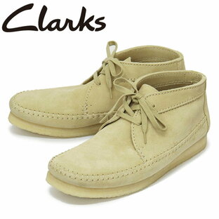正規取扱店 Clarks (クラークス) 26172183 Weaver ウィーバー メンズ ブーツ Maple Suede CL081の画像