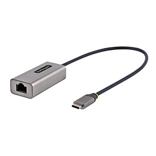 スターテック StarTech.com USB有線LANアダプター/USB Type-C - RJ45/USB 3.2 Gen1/ギガビットイーサネット/ドライバーインストール不要/30cmケーブル/ノートパソコン用 USB-C ネットワーク 変換 コネクター US1GC30B2の画像