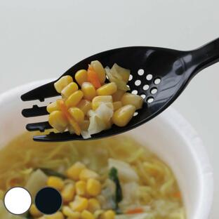 スプーン SCOON スクーン （ 穴あき レンゲ ラーメン 麺 カップ麺 カップラーメン カトラリー ）の画像