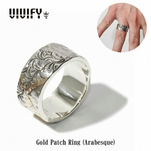 VIVIFY ビビファイ リング シルバー Gold Patch Ringの画像