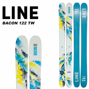 LINE ライン スキー板 BACON 122 TW 板単品 23-24 モデルの画像