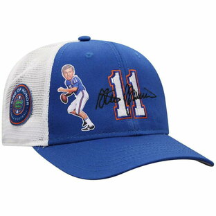 【送料無料】 アンブランデッド メンズ 帽子 アクセサリー Men's Top of the World Steve Spurrier Royal/White Florida Gators Ring of Honor Trucker Snapback Hat Fld Blueの画像