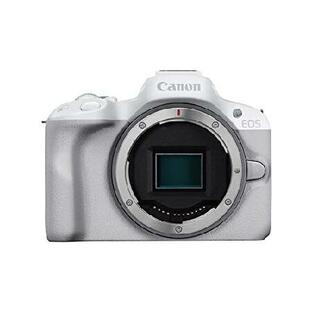 Canon ミラーレス一眼カメラ EOS R50 ボディのみ/ホワイト RFマウント 24.200万画素 4K動画 DIGIC X イメージプロセッサー 被写体検知＆トラッキング コンパクトの画像