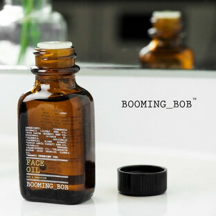 【アウトレット SALE 50%OFF】Booming Bob（ブーミングボブ）フェイスオイル 30ml オーガニック 美容オイル 無添加 ヴィーガンオイル 水を使用しないオイル オリーブオイル ホホバオイル アルガンオイル タマヌオイル 保湿 しわの予防効果【メーカー別発送】の画像