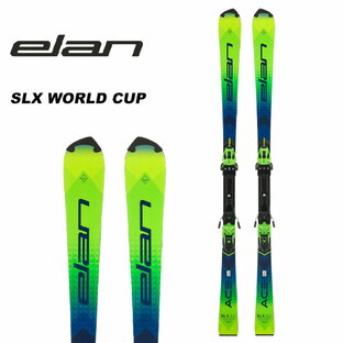 elan エラン スキー板 SLX WORLD CUP ER 14.0 GW FF green black ビンディングセット 23-24 モデルの画像