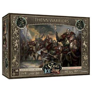 CMON A Song of Ice and Fire Tabletop Miniatures Thenn Warriors Unit Box - Fierce and Fearless Fighters! Strategy Game foの画像