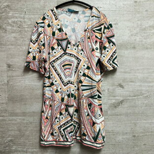 EMILIO PUCCI. エミリオプッチ 総柄Tシャツ ベージュ系 SIZE XS【中目黒06】【中古】【レディース】の画像