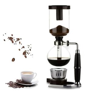 サイフォン式コーヒーメーカー サイフォンポット 3杯用 コーヒーメーカー コーヒーフィルターカップ マニュアルコーヒーマシンフの画像
