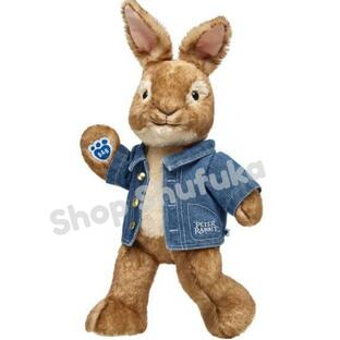 ビルドアベア ピーターラビット ぬいぐるみ 38cm 茶色 出生証明書付 アメリカ購入 ウサギ うさぎ Peter Rabbit Build A Bear Work Shopの画像