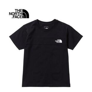 ザ・ノース・フェイス ノースフェイス ショートスリーブカラーブロックティー NTJ32332 K ブラック キッズ お得 半袖 Tシャツ ロゴ Tシャツの画像