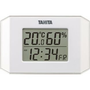 タニタ(Tanita) (TANITA) 温度計・湿度計 ホワイト デジタル デジタル温湿度計 TT-574-WHの画像