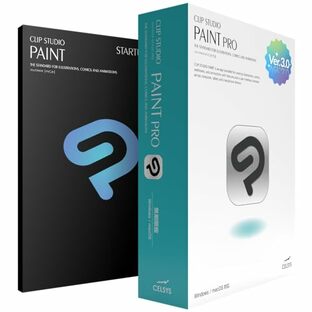 CLIP STUDIO PAINT PRO Ver.3.0 買い切り版パッケージ [Windows / macOS]｜【総ページ数360ページのスタートアップガイド付属】の画像