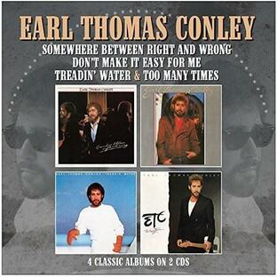 [輸入盤CD][新品]Earl Thomas Conley / Somewhere Between Right & Wrong/Don't Make It(2018/3/23発売)(アール・トーマス・コンレー)の画像